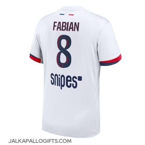 Paris Saint-Germain Fabian Ruiz #8 Vieraspaita 2025-26 Lyhythihainen